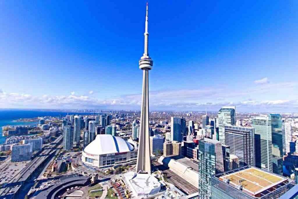 شقة Magnificient View Next Cn Tower/Rogers/Union/Mtcc تورونتو المظهر الخارجي الصورة