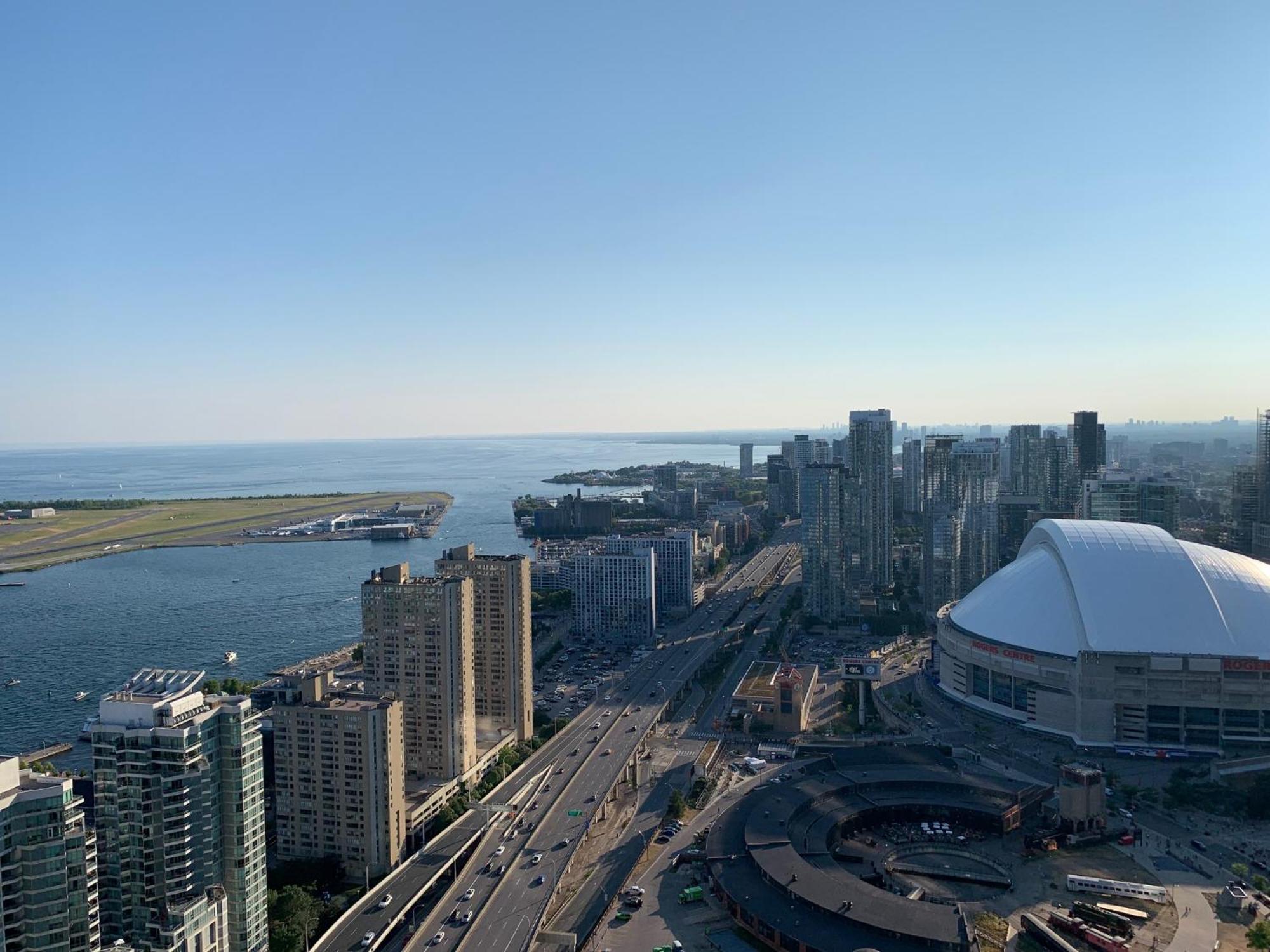شقة Magnificient View Next Cn Tower/Rogers/Union/Mtcc تورونتو المظهر الخارجي الصورة