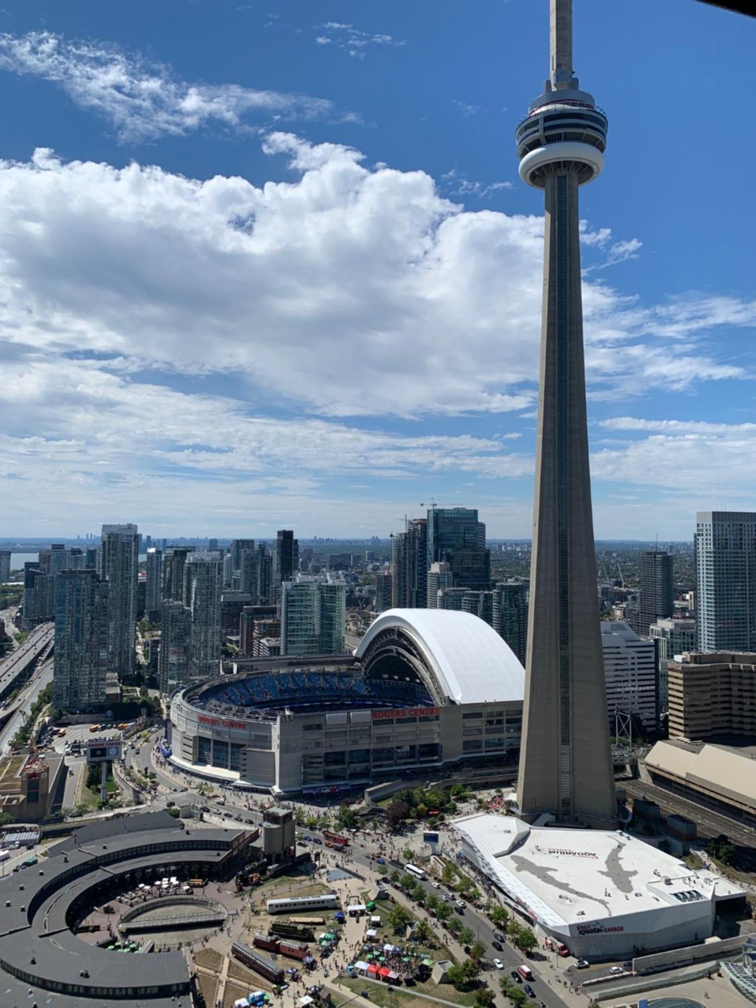 شقة Magnificient View Next Cn Tower/Rogers/Union/Mtcc تورونتو المظهر الخارجي الصورة